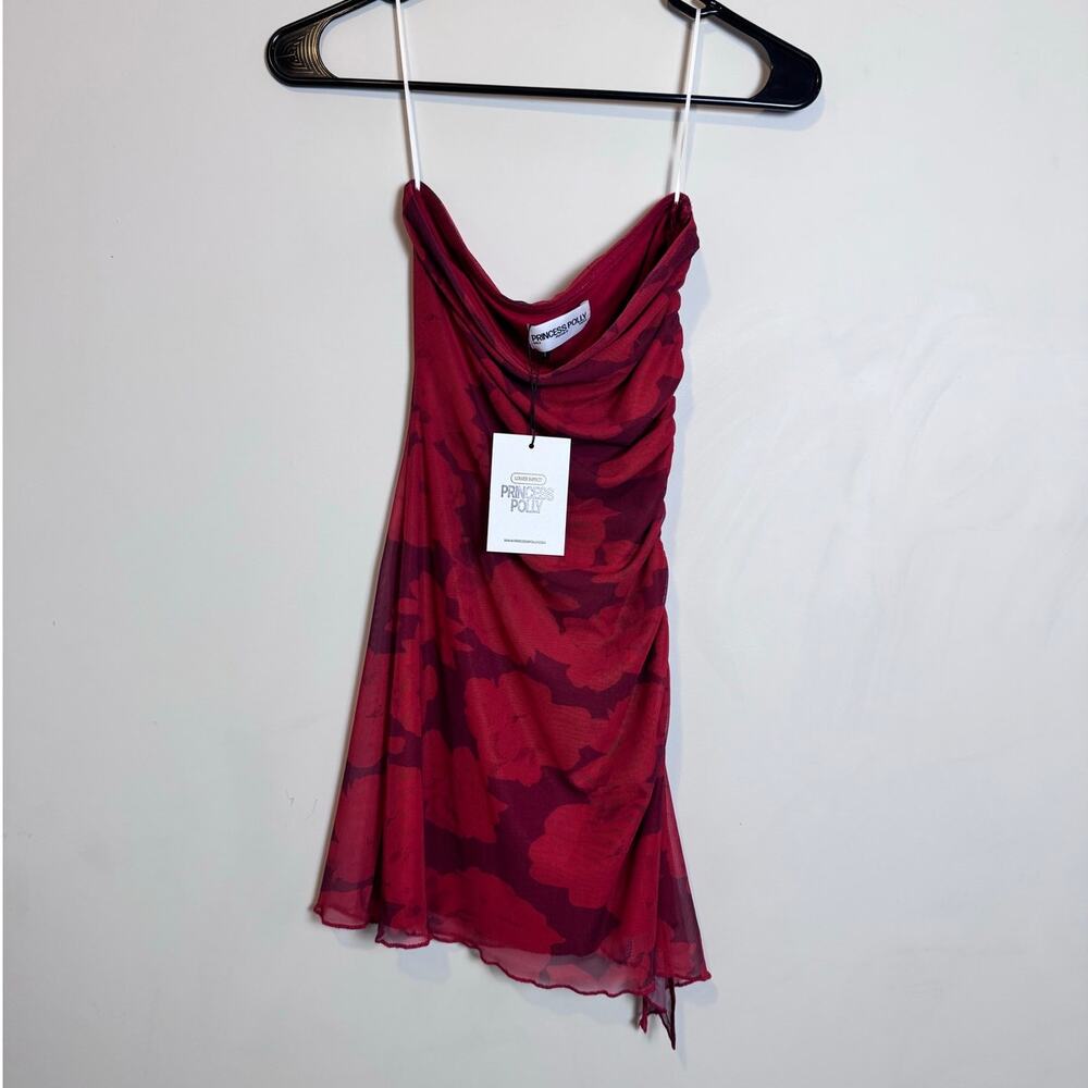 Princess Polly Donelli Strapless Mini Dress - Size 2